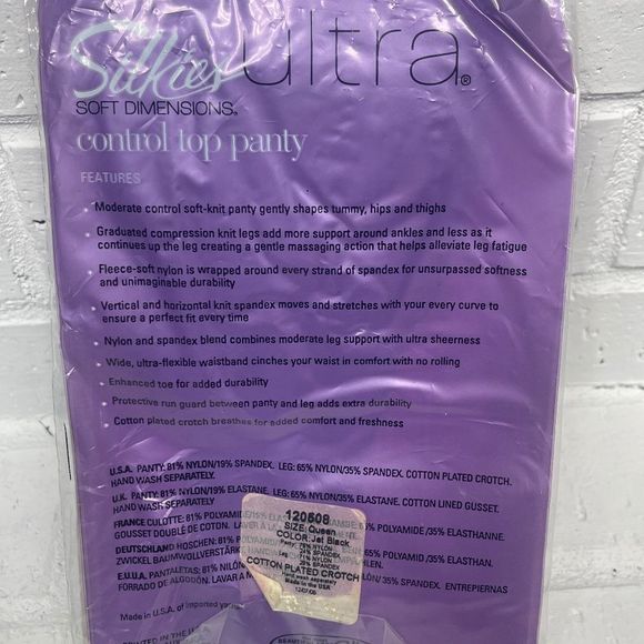 Women's Silkies Ultra Soft Control Top Panty - Picture 4 of 5